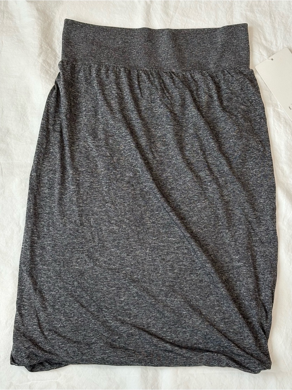NWT Lululemon Boulevard Bliss Skirt - Heathered Black/White, Size 8